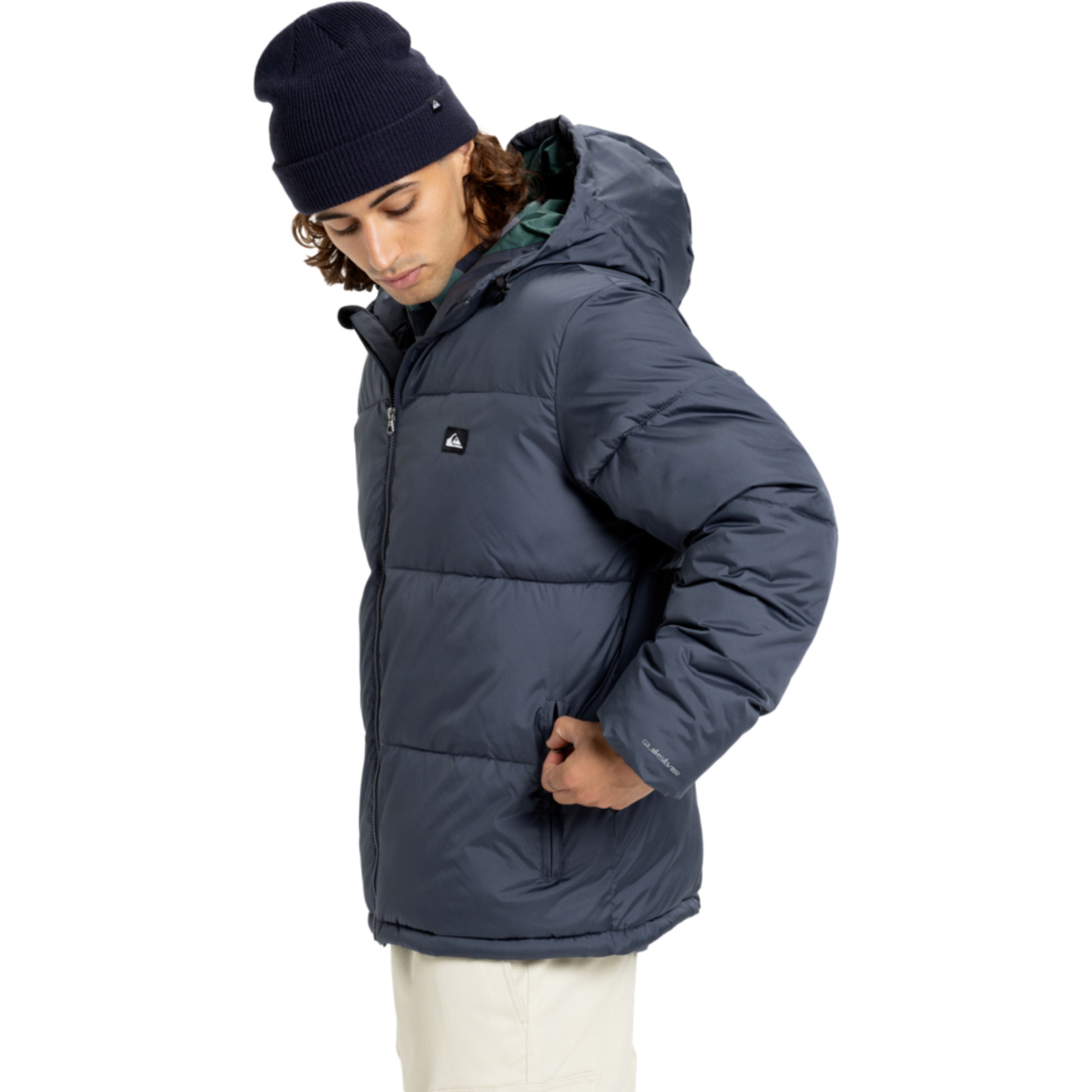 2025 Quiksilver Hommes Doudoune Cold Days EQYJK04173 - India Ink